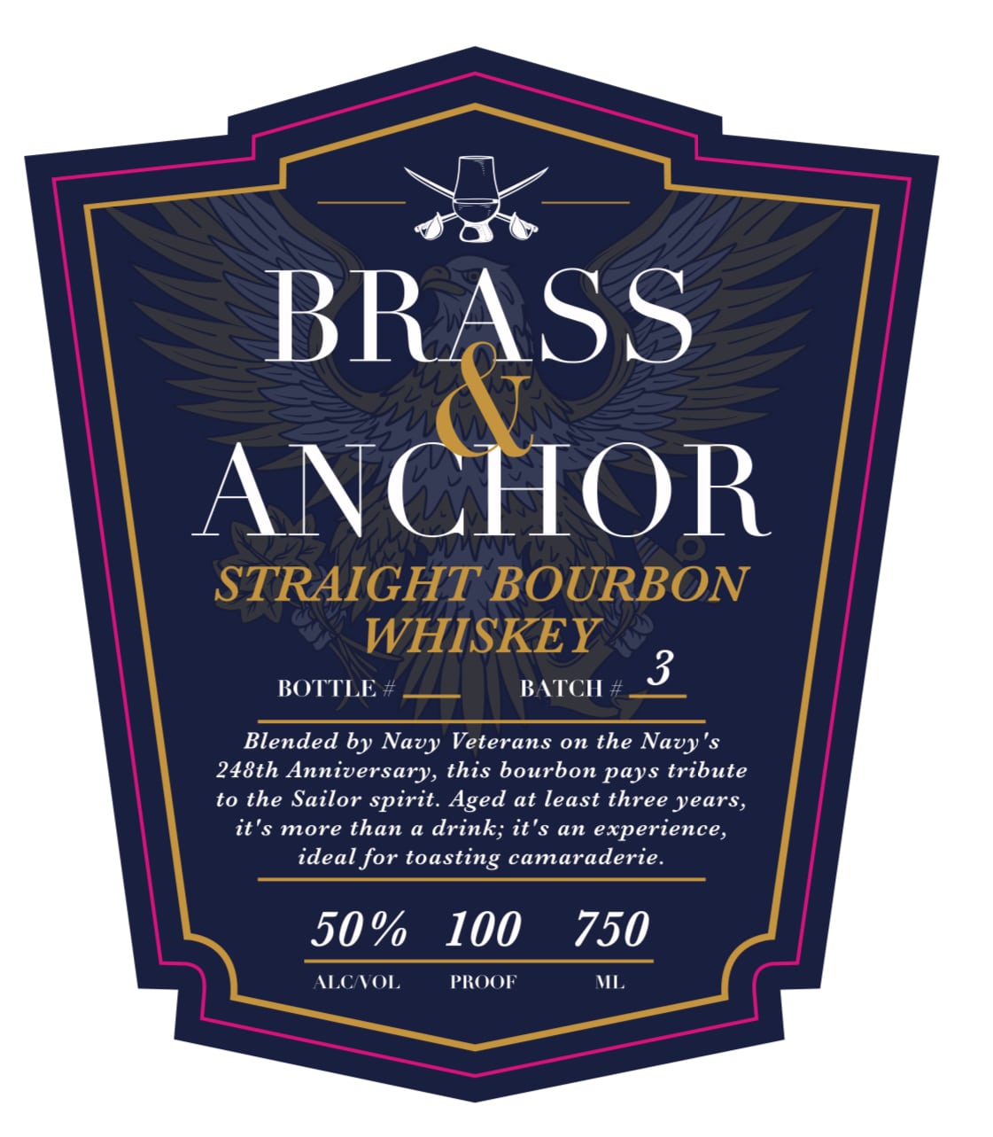 Brass & Anchor Straight Bourbon Batch #3