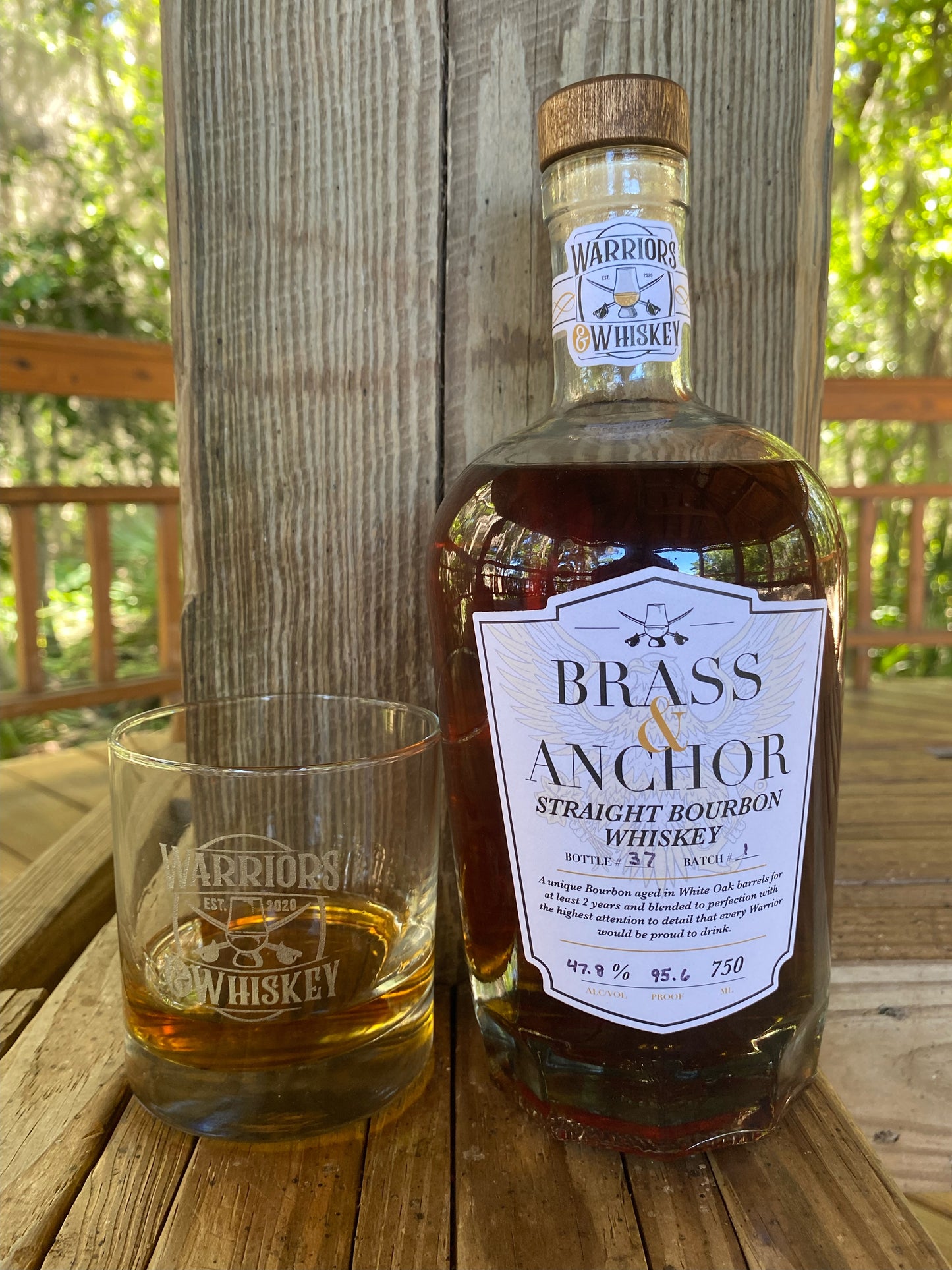 Brass & Anchor Straight Bourbon Whiskey
